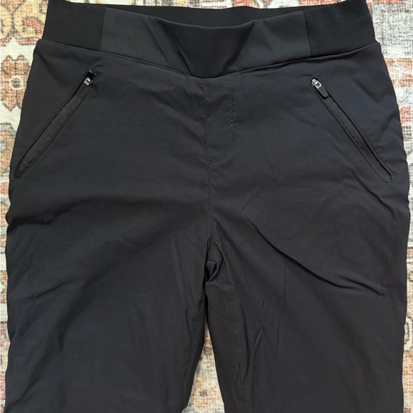 Eddie Bauer Black Warm Fleece Pants - Picture 3 of 6